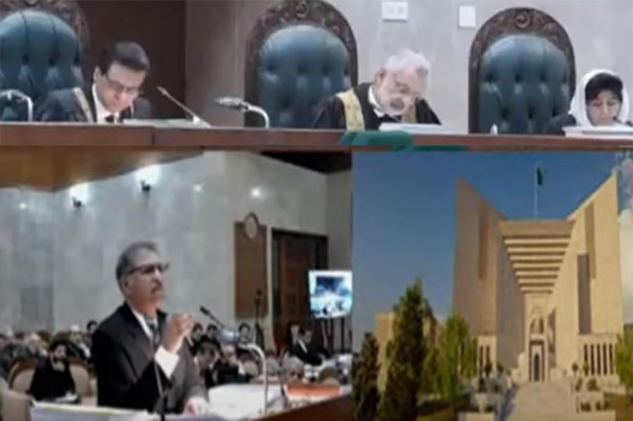 پی ٹی آئی کو ’بلے‘ کا انتخابی نشان واپس، سپریم کورٹ میں فیصلے کیخلاف دائر اپیل پر سماعت جاری