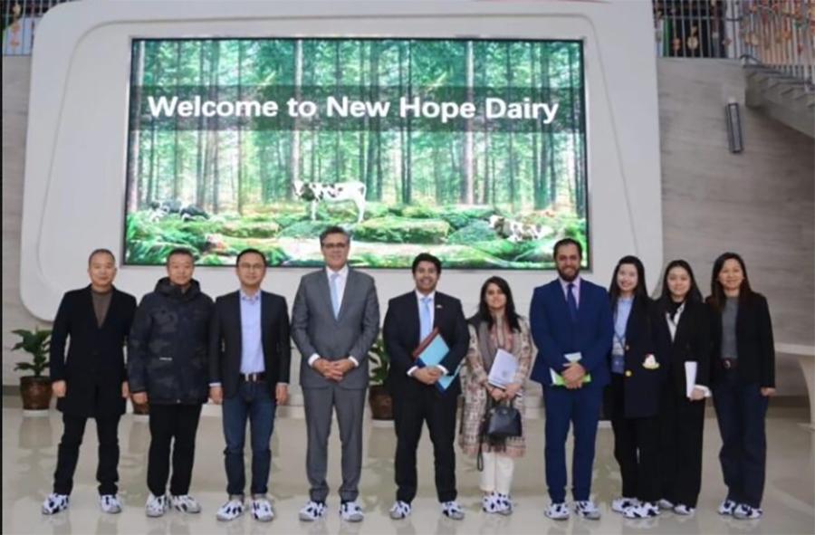 چین میں پاکستانی سفیر خلیل ہاشمی کا چینگڈو میں چین پاکستان اقتصادی، ثقافتی تبادلے کے مرکز کا دورہ