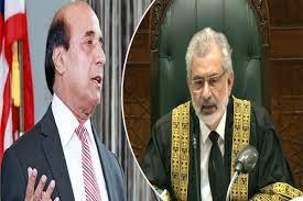 ایک طرف آپ عدلیہ پر اعتماد نہیں کرتے دوسری طرف ریلیف بھی مانگتے ہیں ، چیف جسٹس کالطیف کھوسہ سے مکالمہ