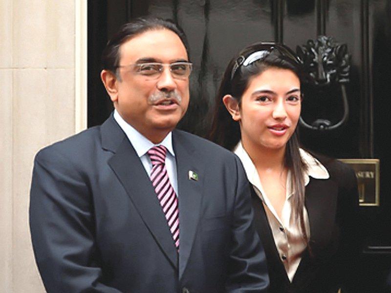پشاور جلسے کی کامیابی پر آصف  علی زرداری خوشی سے نہال