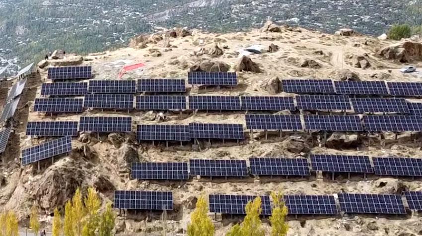 SIFC installs 1MW solar power plant in Hunza district