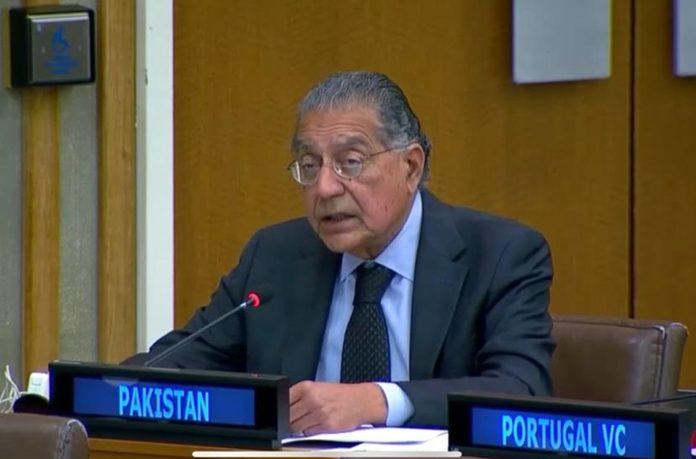 پاکستان نے اقوام متحدہ کے اجلاس میں بابری مسجد کی جگہ رام مندر کی تعمیر کامسئلہ اٹھا دیا