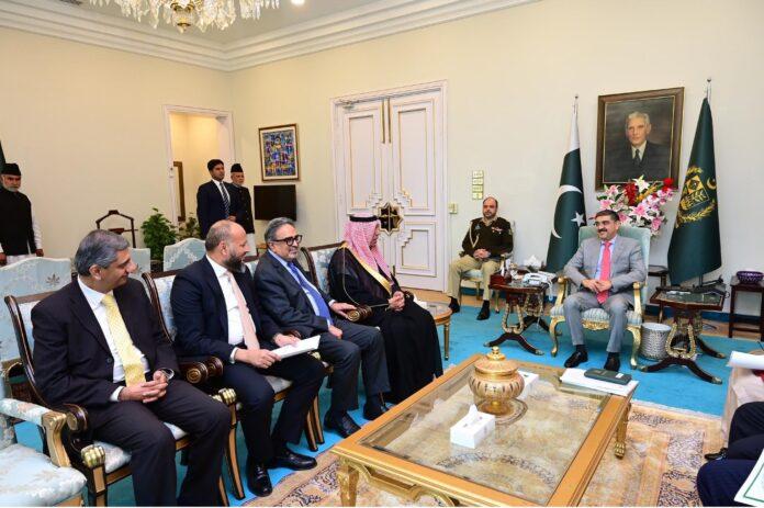 توانائی کے شعبے میں سعودی سرمایہ کاری کا خیر مقدم کرتے ہیں، نگران وزیر اعظم