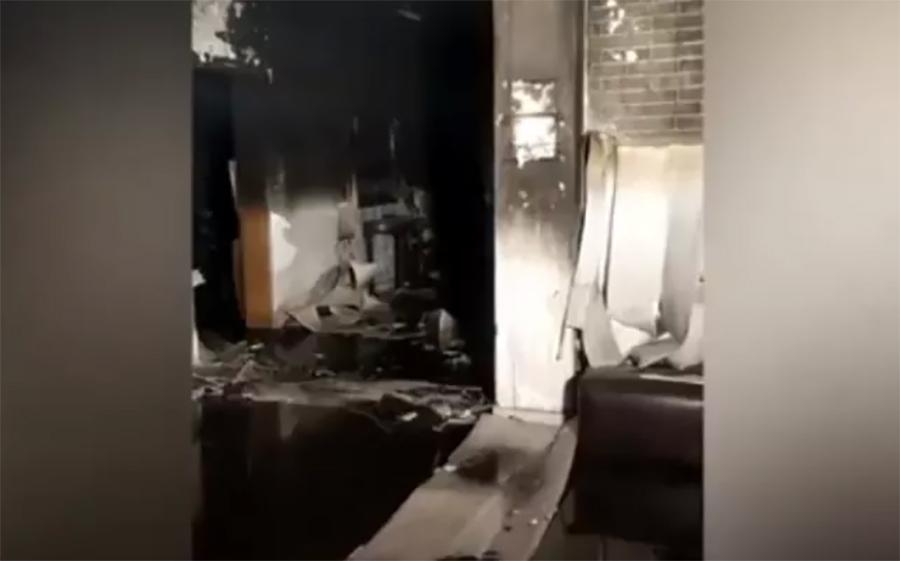لاہور میں پی ٹی آئی کے دفتر میں آگ لگ گئی