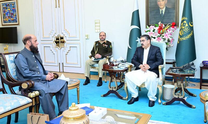 نگران وزیر اعظم  انوار الحق کاکڑ سے چیئرمین پی ٹی اے کی ملاقات