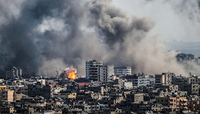 اسرائیلی فضائی حملے جاری ،  مزید 183 فلسطینی شہید