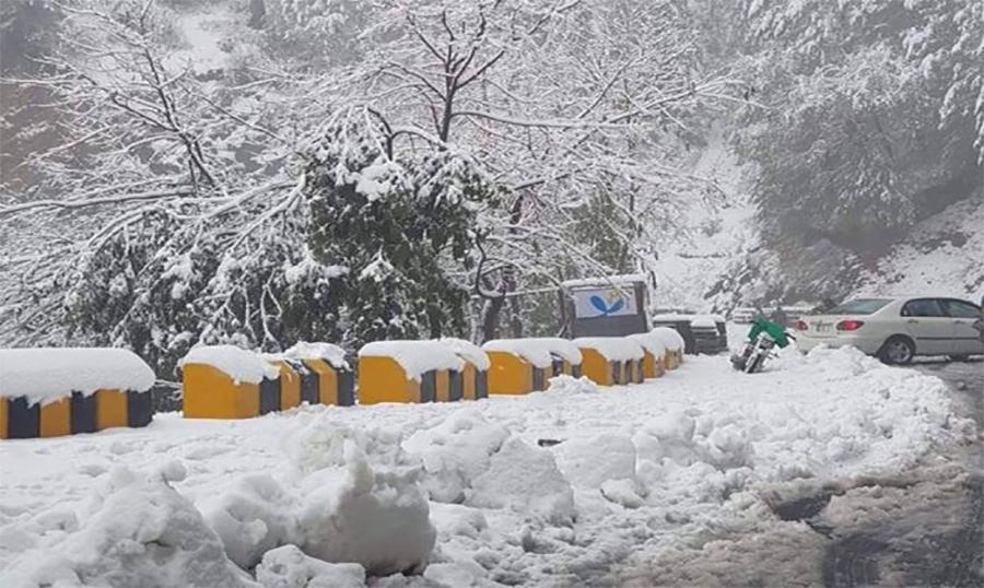 محکمہ موسمیات کی جانب سے مری میں بارش اور برفباری کی پیشن گوئی، الرٹ جاری