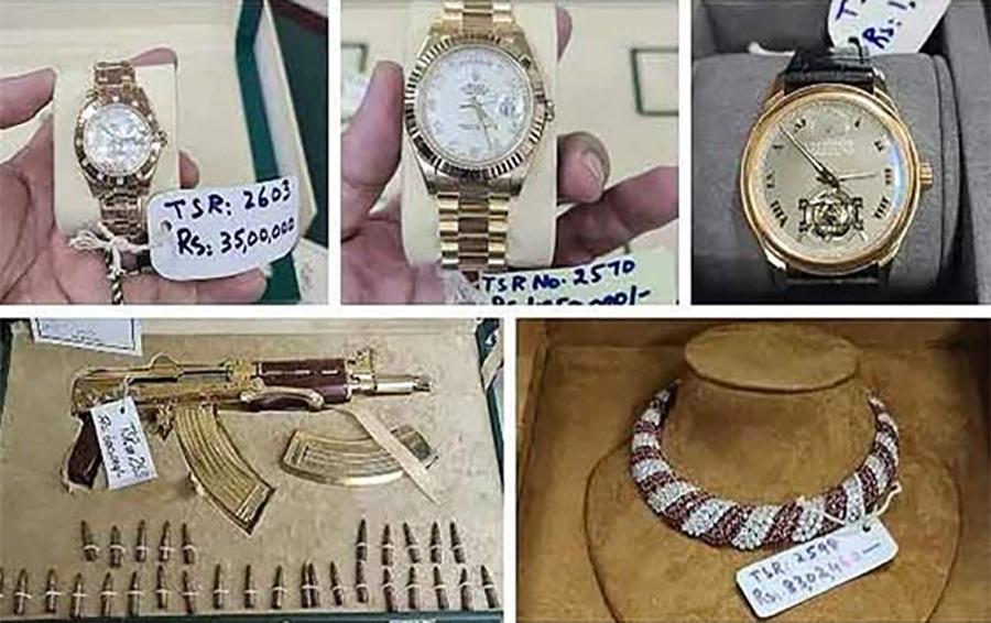 توشہ خانہ کیس میں عمران  خان اور بشریٰ  بی بی کو 14 سال قید کی سزا سنادی گئی