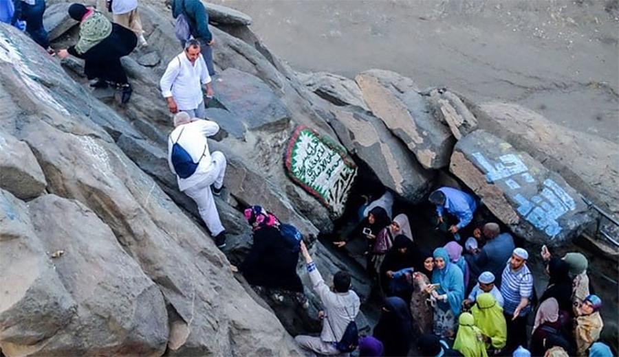 سعودی حکومت نے غار حرا تک پورا راستہ ہموار کردیا