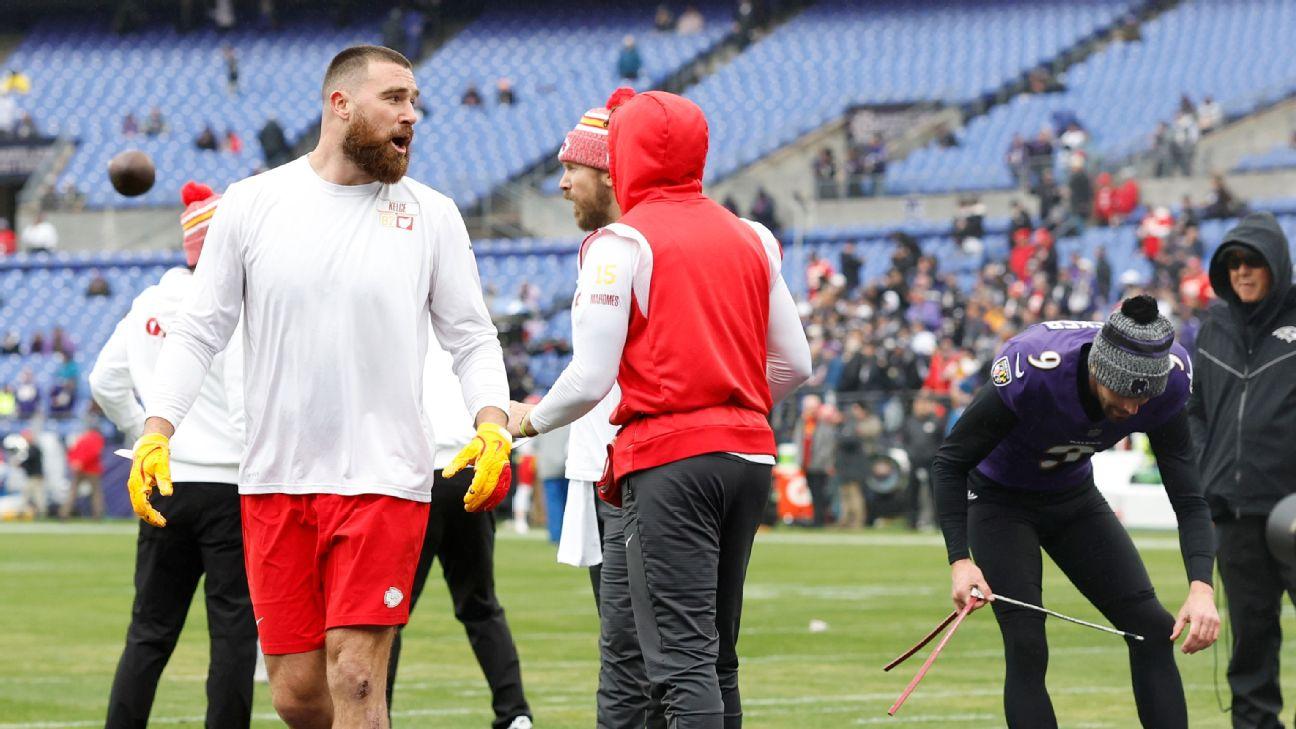 Kelce jabs at Ravens' Tucker for 'poking the bear'