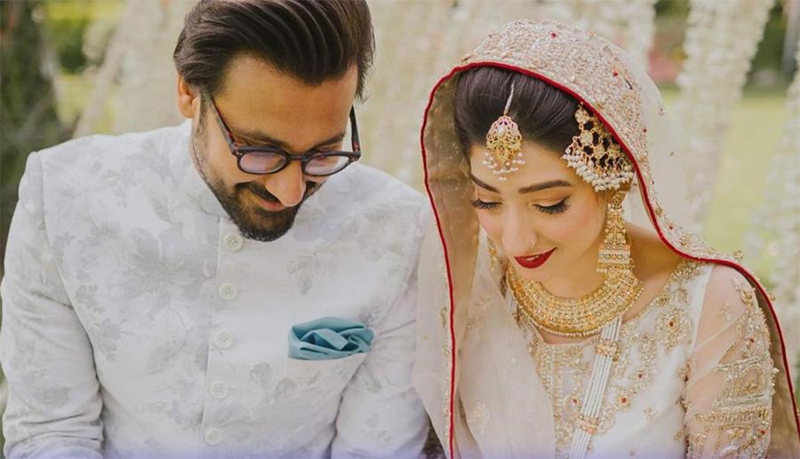 مریم نفیس کی شادی کی تقریب، صرف 90 لوگوں نے شرکت کی