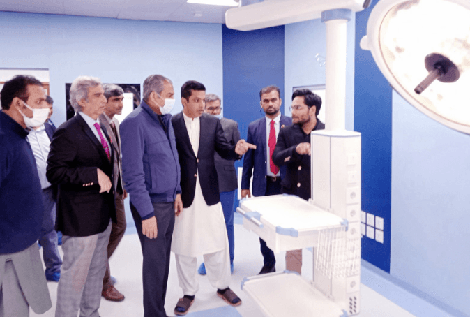 CM Naqvi inaugurates upgraded General, Ganga Ram hospitals