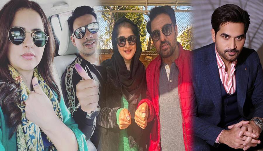 شوبز شخصیات کی عوام سے ووٹ کاسٹ کرنے کی اپیل
