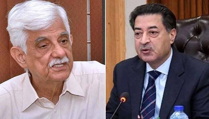 Taj Haider writes to CEC for restoration of mobile network