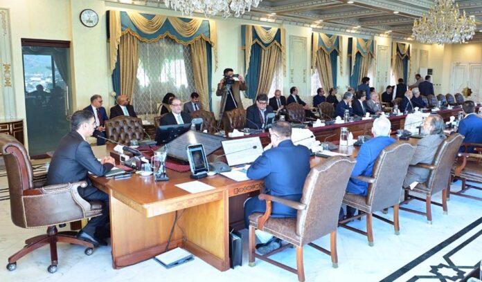 نگران وزیراعظم انوار الحق کاکڑ کی زیر صدارت نگران وفاقی کابینہ کا اجلاس