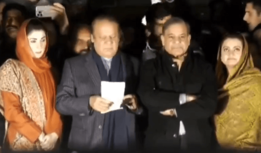 Nawaz calls for coalition govt, invites winning parties, candidates