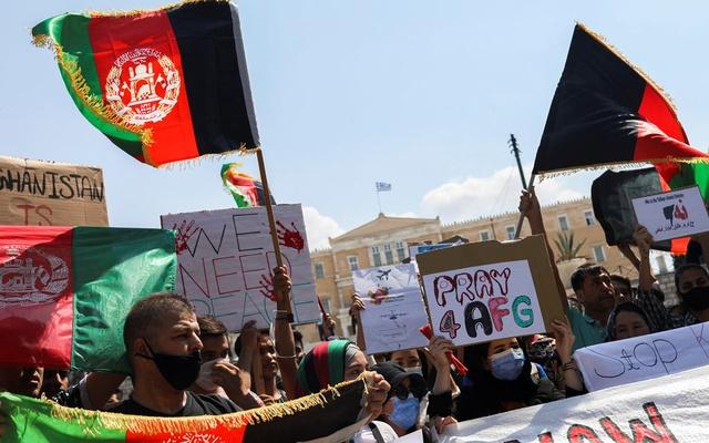 'Defiance to Taliban': Afghan protesters take to the streets second day, wave national flag