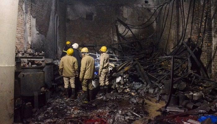 Fire in paint factory kills 11 in India