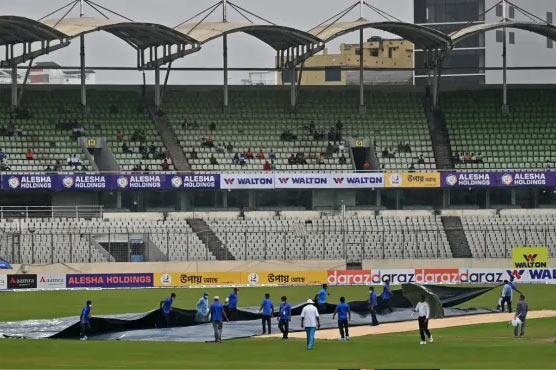 Pakistan vs Bangladesh: Match called off due to rain on Day 2 of Dhaka Test