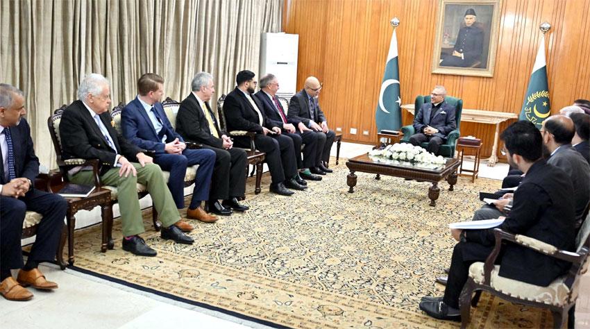 President says Pakistan focusing export increase to improve economy