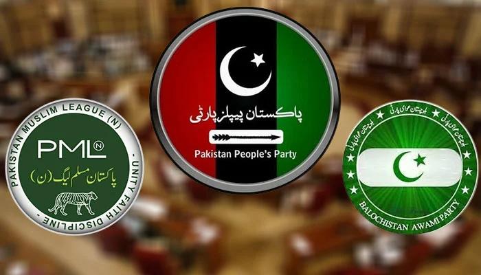 Three-party coalition govt to form in Balochistan