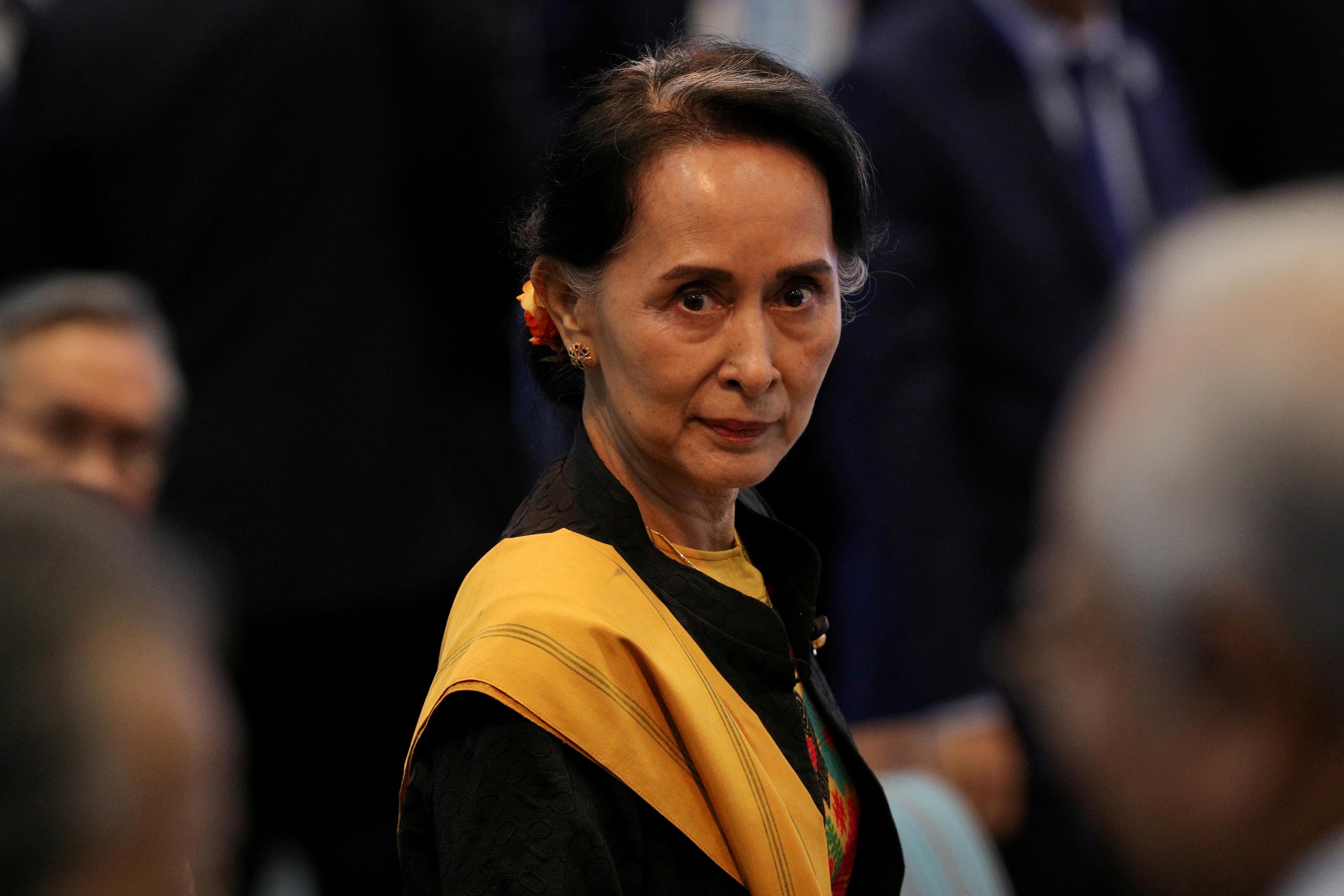 Myanmar's former leader Suu Kyi jailed for four years 