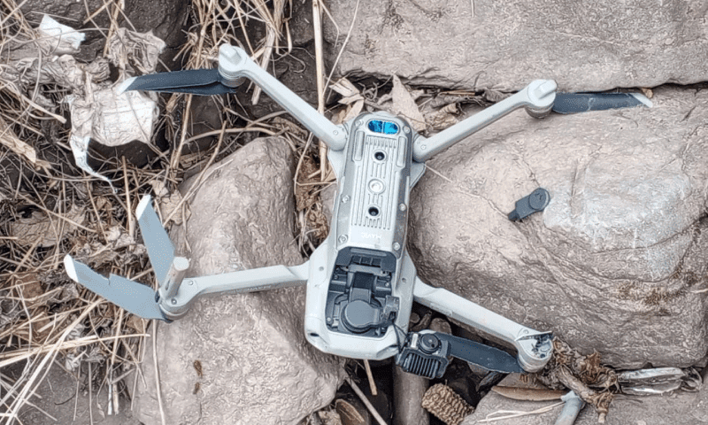 Pakistan Air Force shot down Indian quadcopter