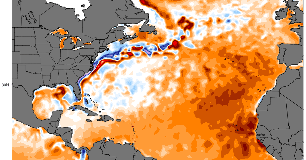 This chart of ocean temperatures should really scare you