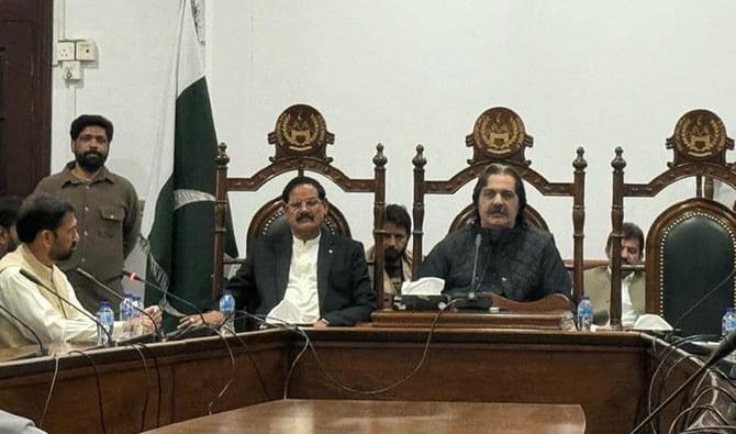 CM KP Ali Amin Gandapur took oath in Peshawar