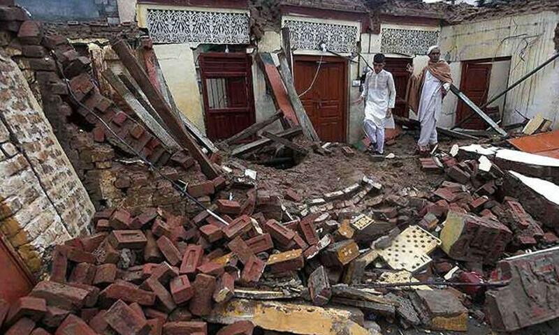 Six of same family killed as house roof collapses in Khyber