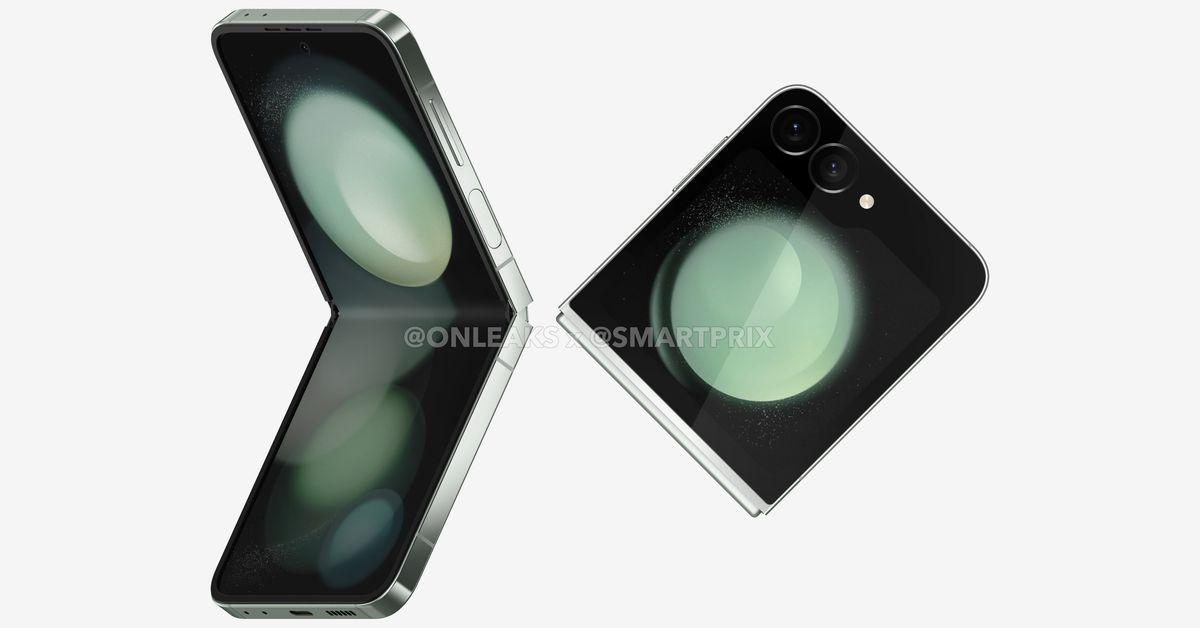 Now it’s the Galaxy Z Flip 6’s turn to leak in unofficial renders