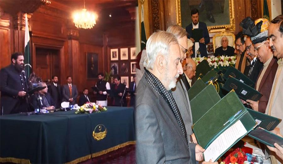 پنجاب اور کے پی کی نئی کابینہ آج حلف اٹھائیں گی