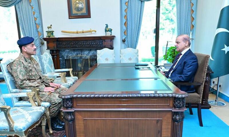 COAS discusses important issues with PM Shehbaz