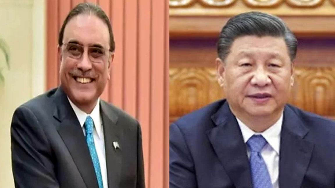 Xi Jinping felicitates Asif Zardari on election as President