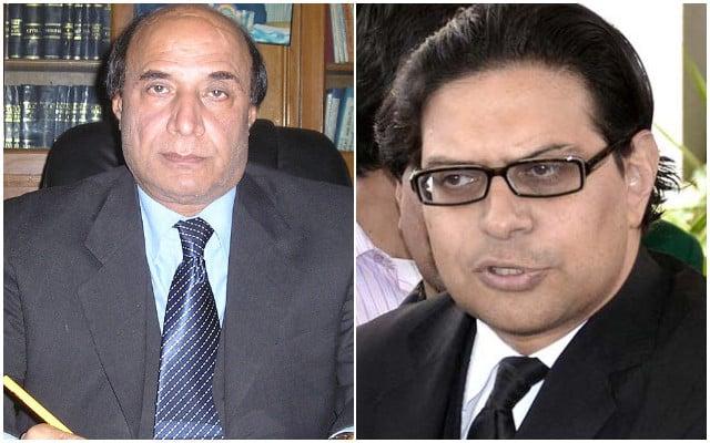 Latif Khosa, Salman Akram Raja detained over protest against alleged rigging in elections