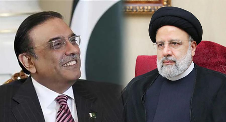 ایران کے صدر سید ابراہیم رئیسی کی آصف علی زرداری کو پاکستان کا صدر منتخب ہونے پر مبارکباد