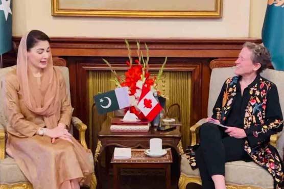 CM Punjab meets Canadian high commissioner