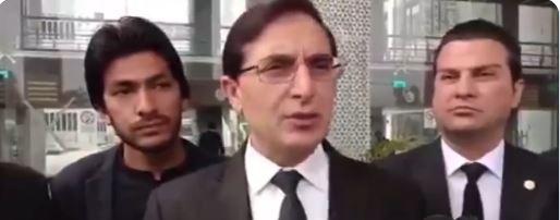 بیرسٹر گوہر کا بانی چیئرمین  پی ٹی آئی سےملاقات کیلئے ہائی کورٹ سے رجوع