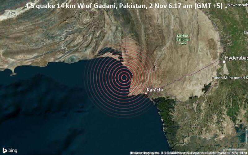 Fear grips citizens as 4.1 magnitude quake jolts parts of Karachi