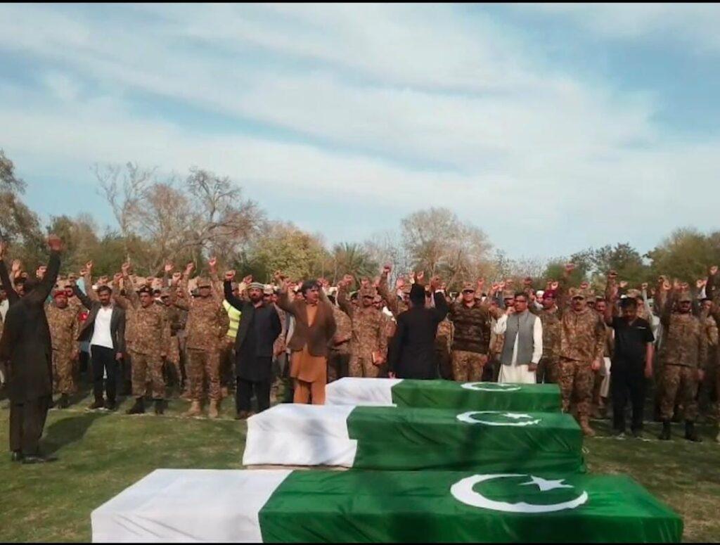 Mir Ali attack martyrs’ funeral prayers held at Bannu Cantt