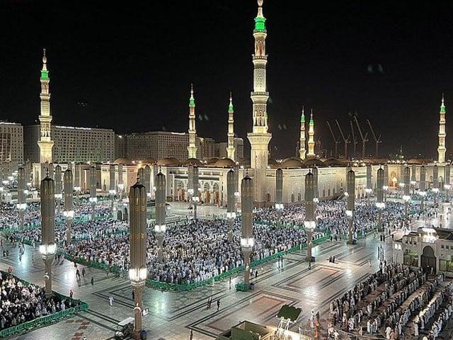 رمضان المبارک کے پہلے عشرے کے دوران 50 لاکھ سے رائد زائرین کی مسجد نبویﷺ آمد