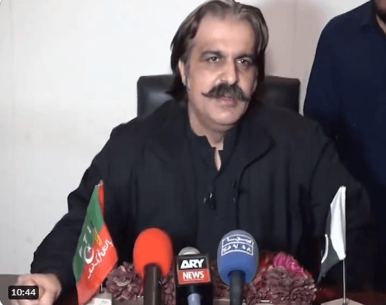 صوبے کے عوام کے حقوق کی جنگ لڑتا رہوں گا، علی امین گنڈا پور