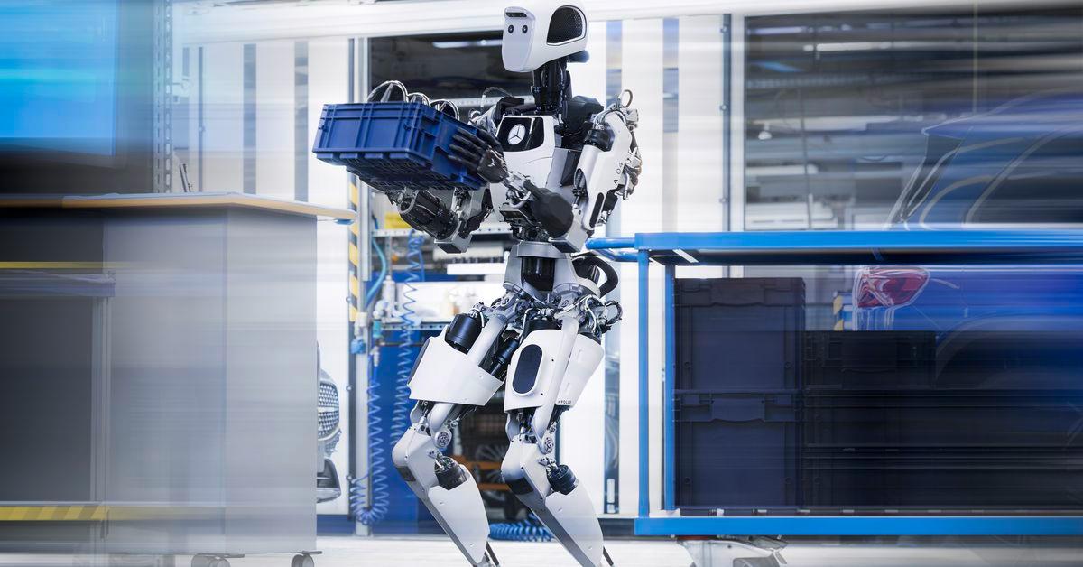 Mercedes is trialing humanoid robots for ‘low skill, repetitive’ tasks