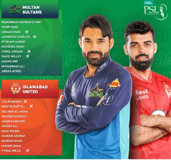 ملتان سلطانز  کا اسلام آباد یونائیٹڈ کو جیت کیلئے 160 رنز کا ہدف