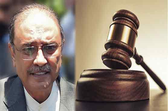 Plea filed of presidential immunity of Zardari in water supply reference