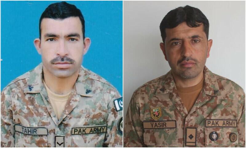 Two martyred in attack on security forces convoy in DI Khan