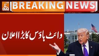 Big Announcement from White House | Breaking News | GNN
