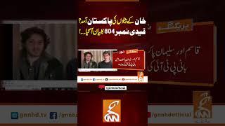 خان کے بیٹوں کی پاکستان آمد؟قیدی نمبر 804کا بیان آ گیا#gnn #news #breaking #imrankhan #pti #latest