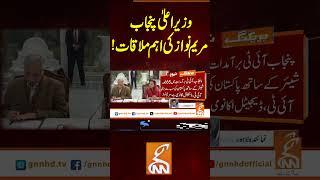 وزیراعلیٰ پنجاب مریم نواز کی اہم ملاقات!#gnn #news #breaking #cm #maryamnawaz #latest #update