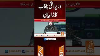 وزیر اعلیٰ پنجاب کا بڑا بیان #gnn #latest #breaking #breakingnews #newsupdates